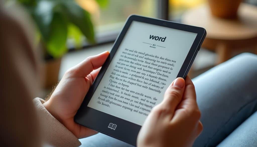 Dictionnaire intégré d&rsquo;une liseuse : l&rsquo;atout pour la VO