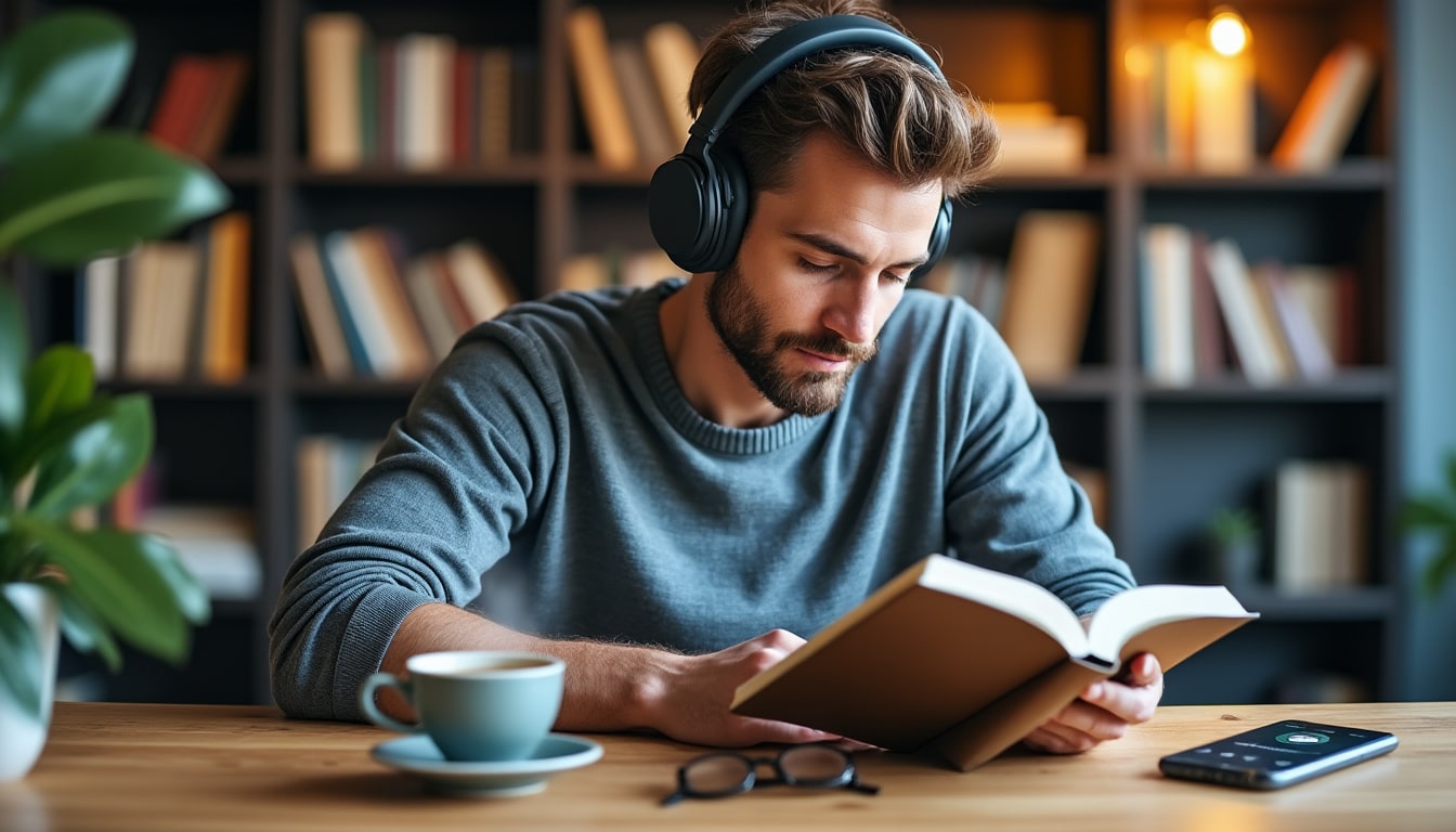 Livre audio en anglais : l&rsquo;écouter en lisant, la technique