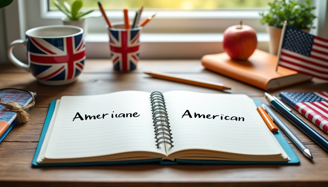 Orthographe britannique et américaine : les différences courantes
